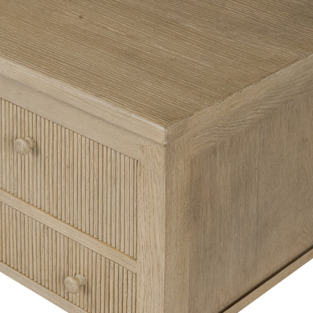 Bush Nightstand In Light Oak