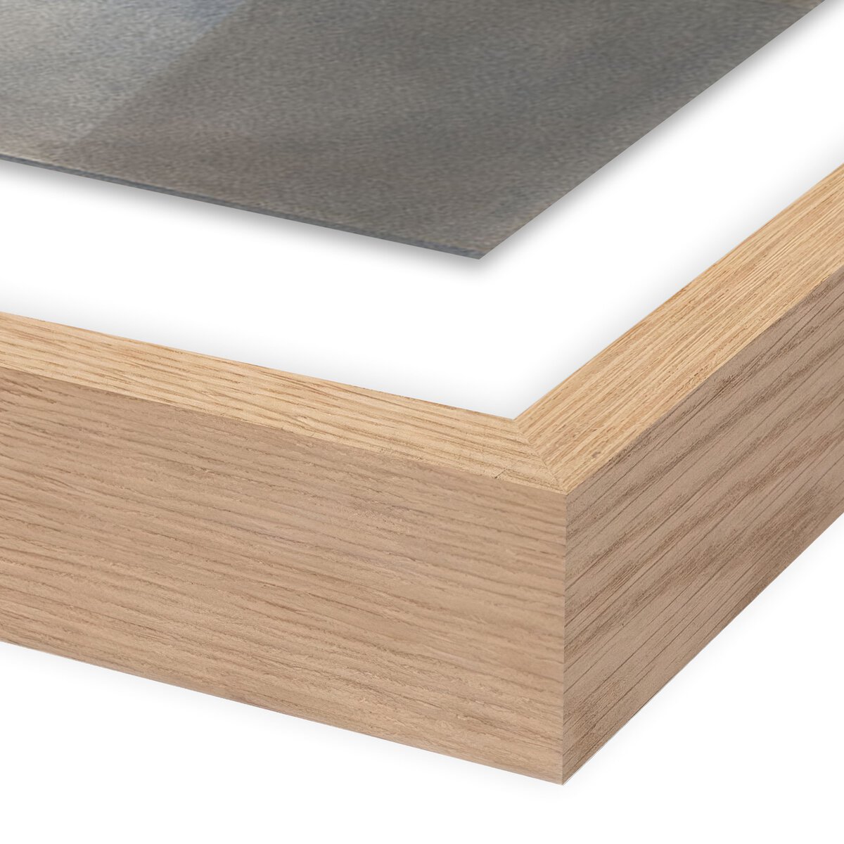 GAZING 30X40 ART WHITE OAK FRAME