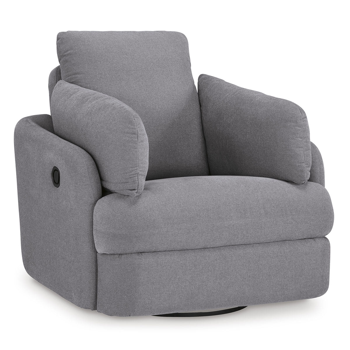 MODMAX SWIVEL GLIDER RECLINER IN GRANITE