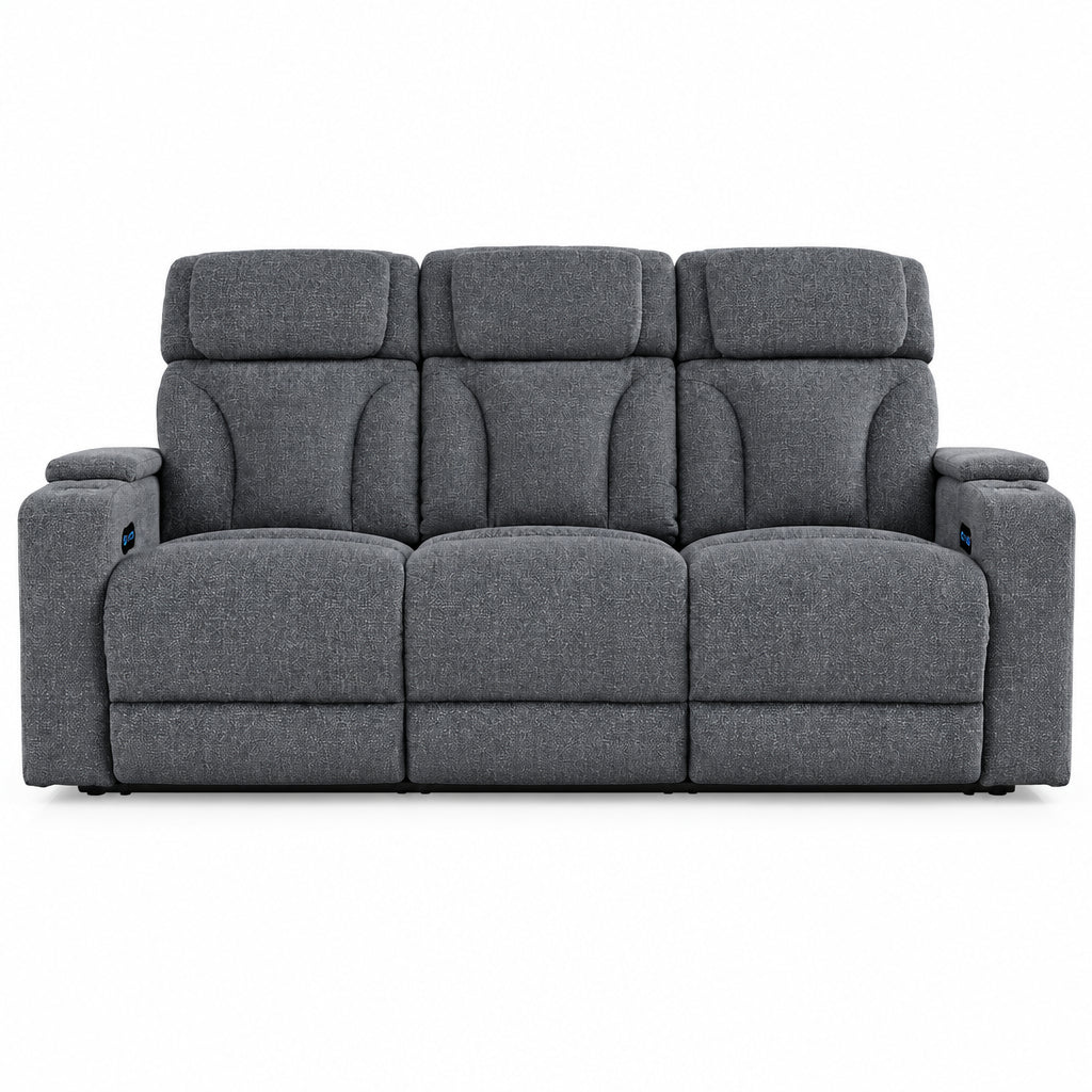 STUDIO CAVE NUVELLA SOFA W/ POWER HEADREST