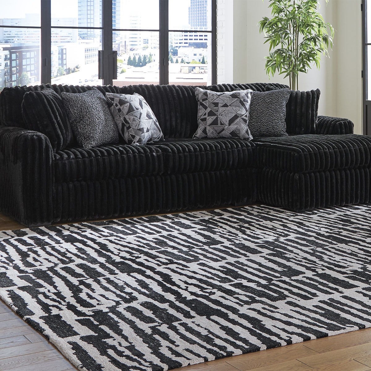 MIDNIGHT MADNESS 2-PC SECTIONAL