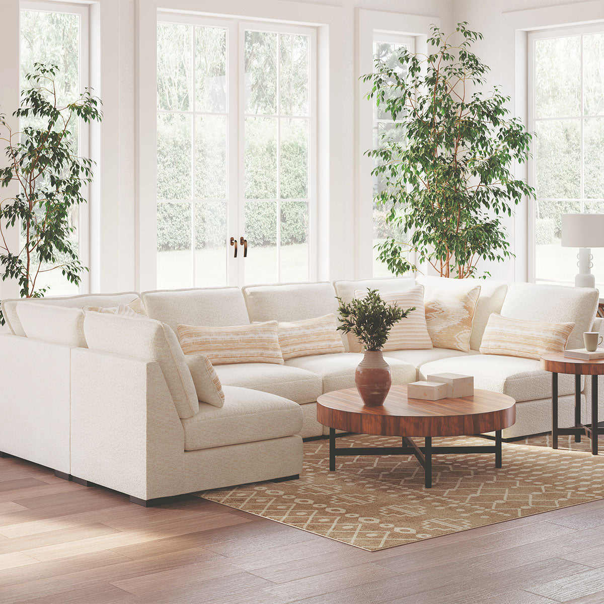 DONELSON 6PC SECTIONAL