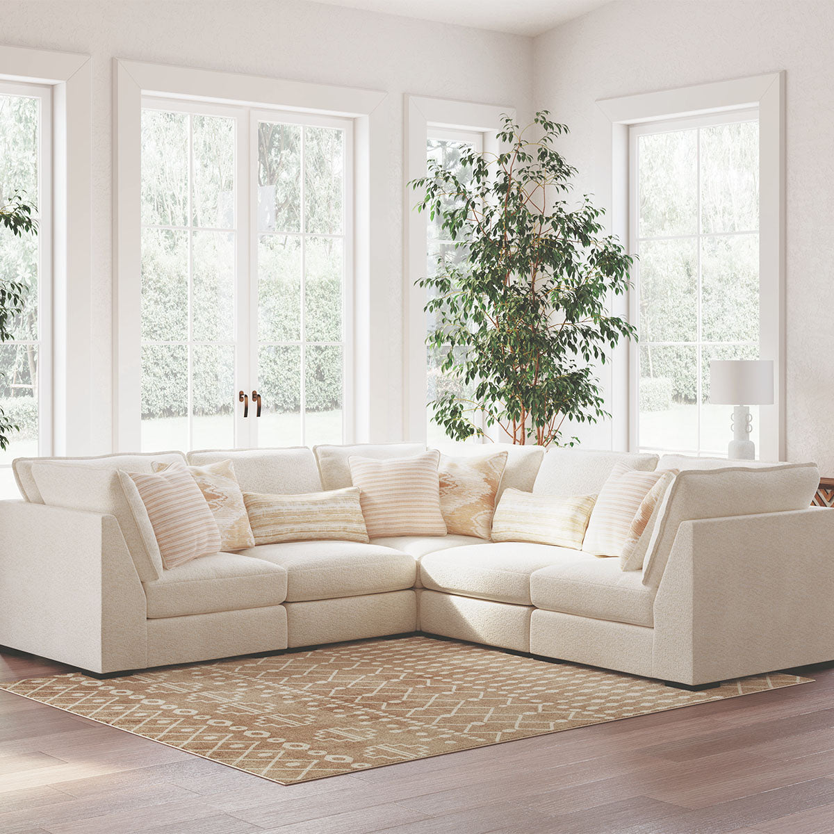 DONELSON 5PC SECTIONAL