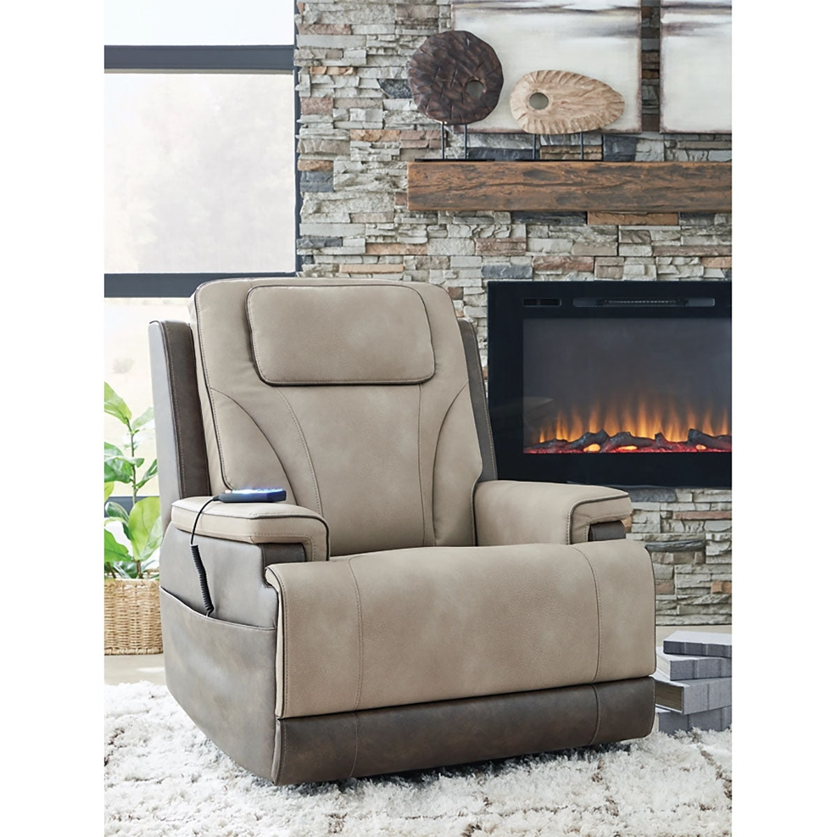 4Z PEACEFUL PAUSE LIFT RECLINER IN SAND