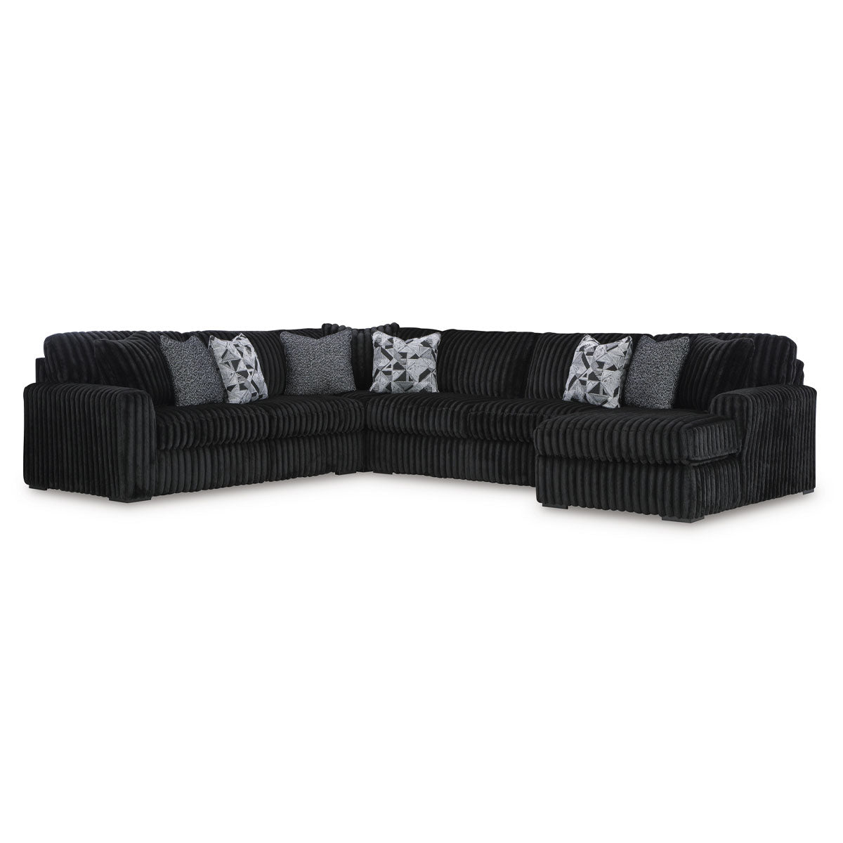 MIDNIGHT MADNESS FOUR-PIECE SECTIONAL