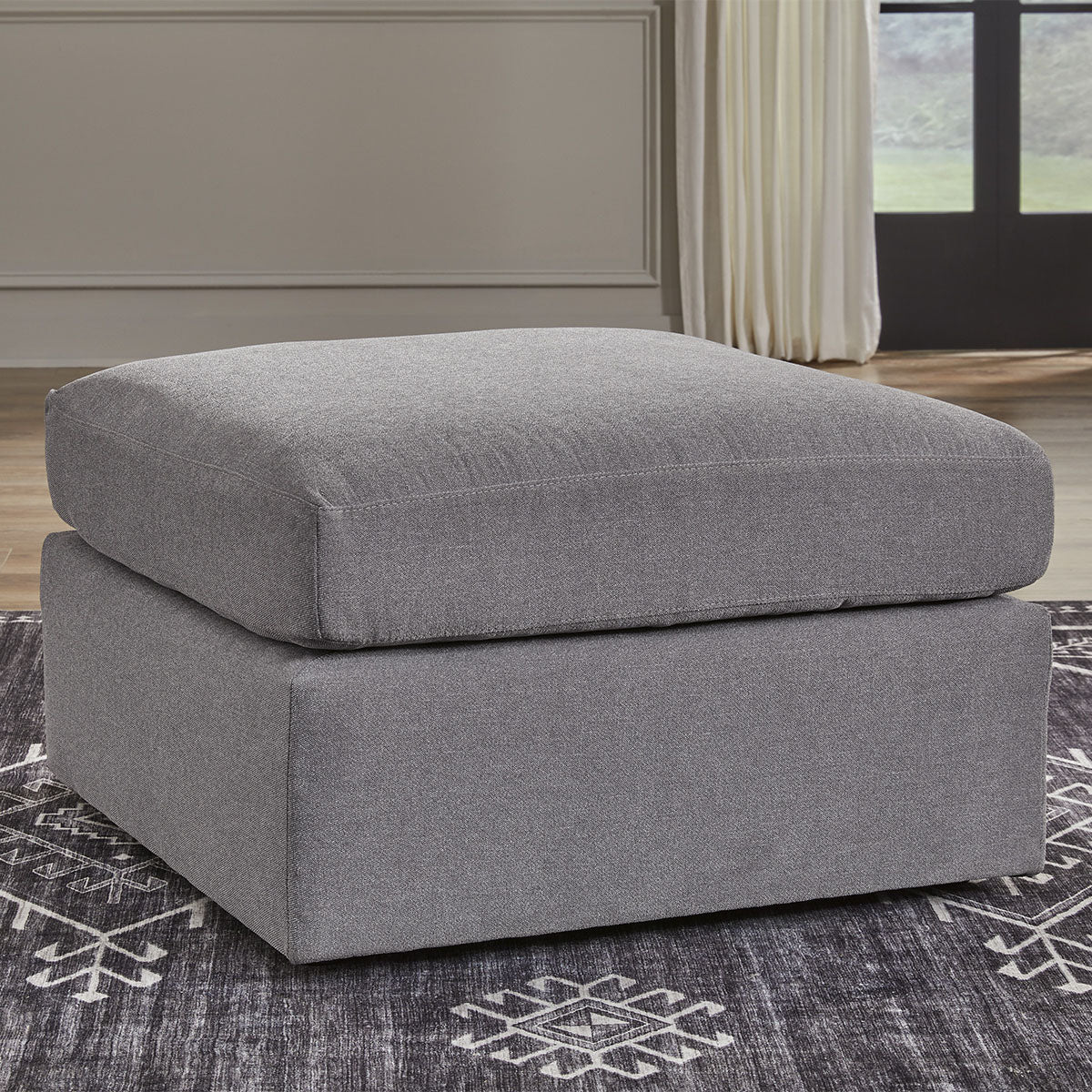 MODMAX ACCENT OTTOMAN GRANITE