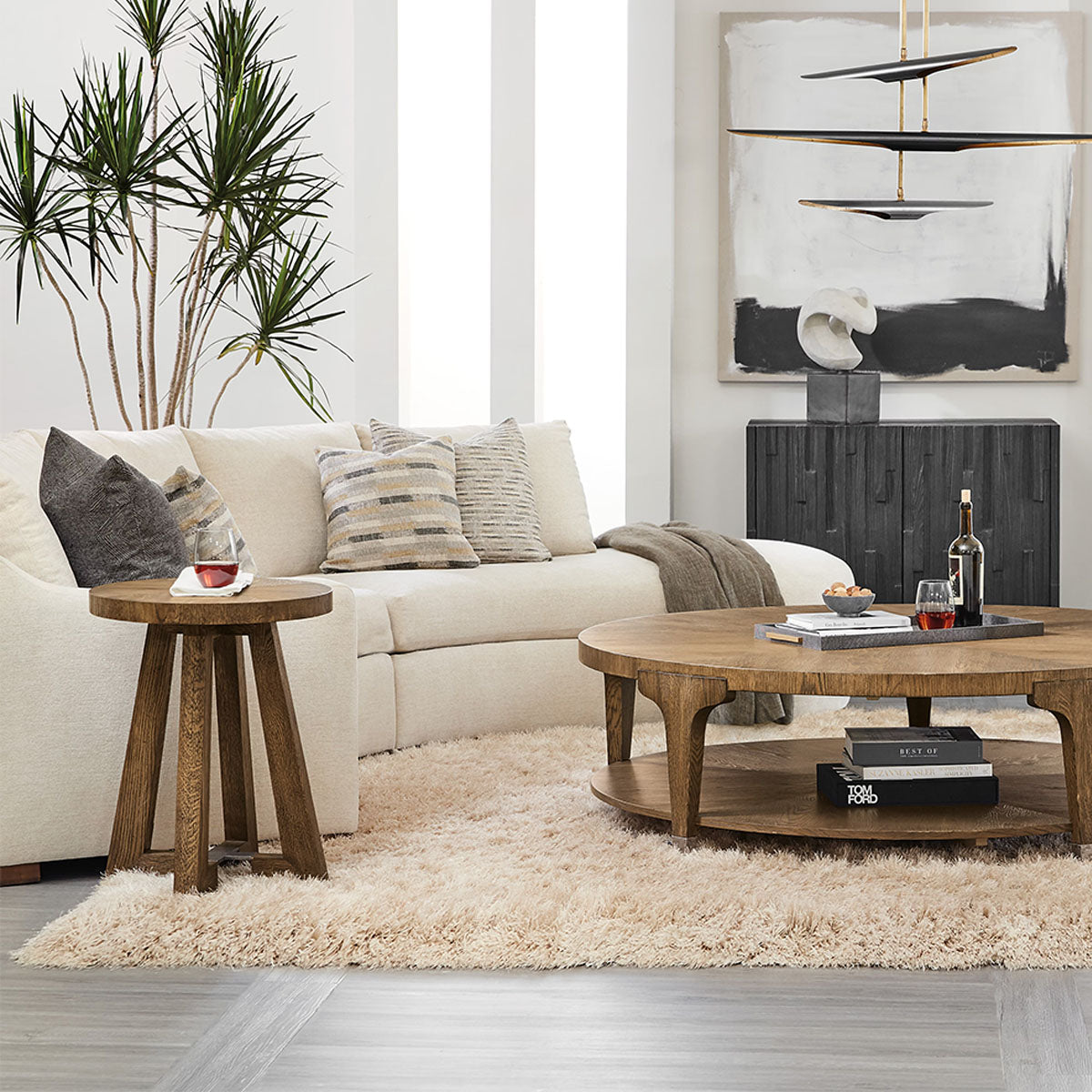 CHAPMAN ROUND SIDE TABLE