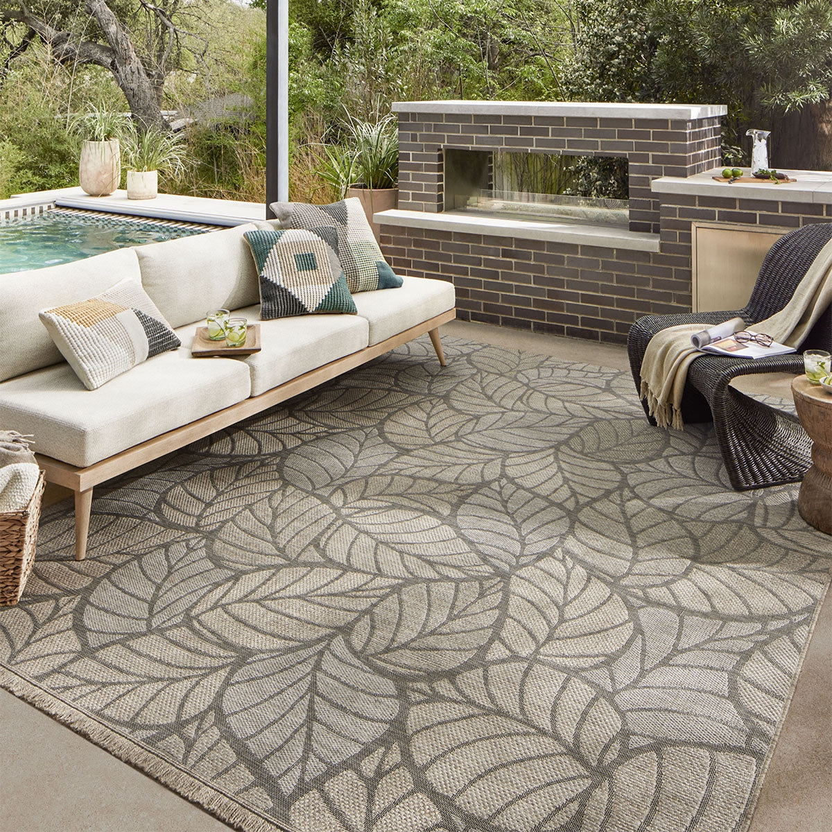 DAWN 5 NAT 6'4X9'2 OUTDOOR RUG