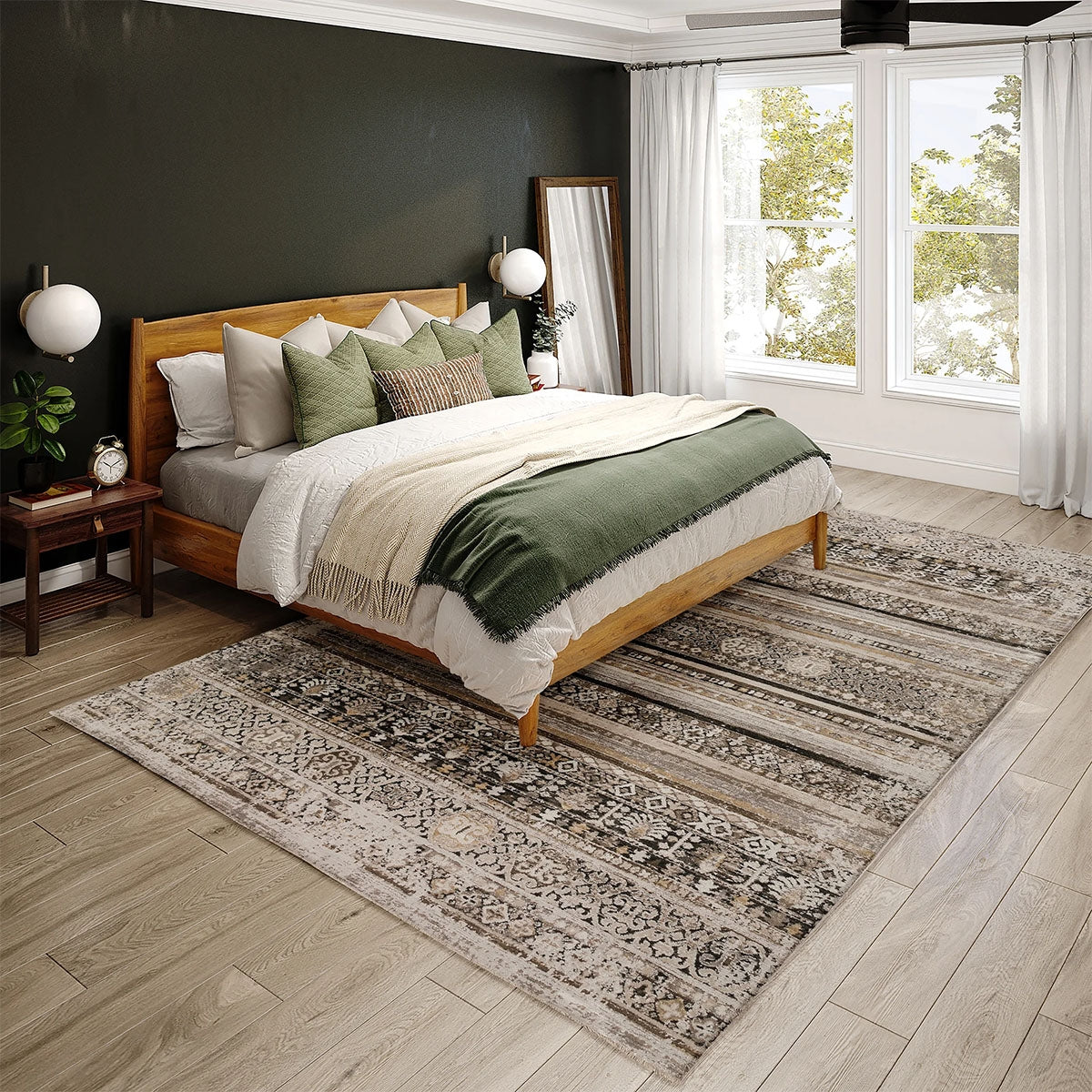 ANTALYA 1 TAUPE 5'3X7'8 RUG