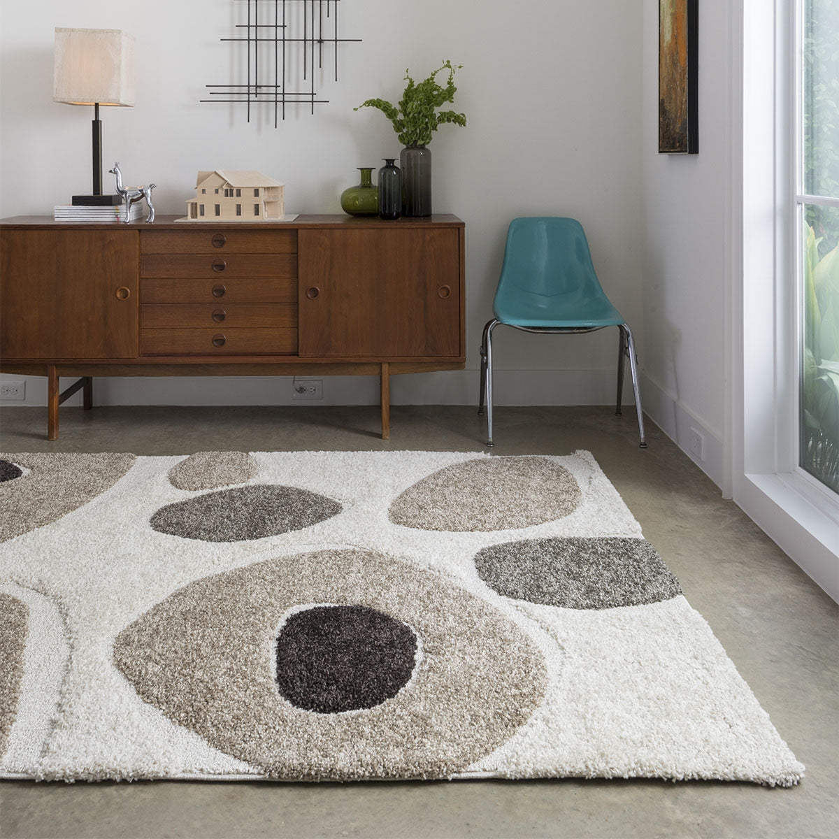 ENCHANT 4 IVORY/MULT 5'3X7'7 RUG