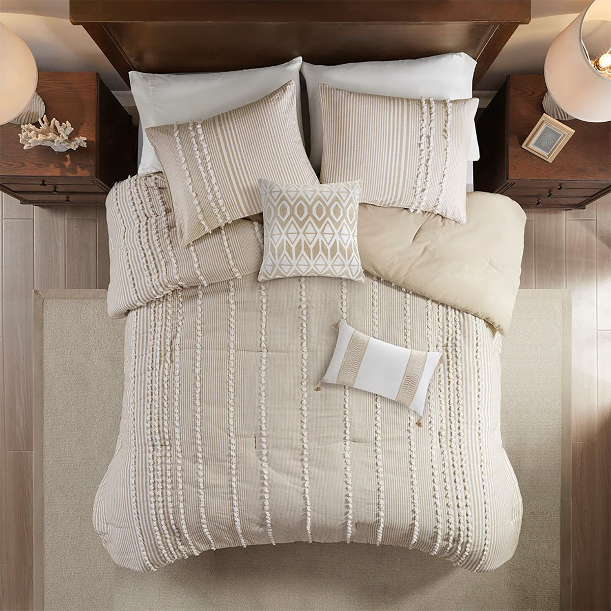 ANSLEE QUEEN COMFORTER SET