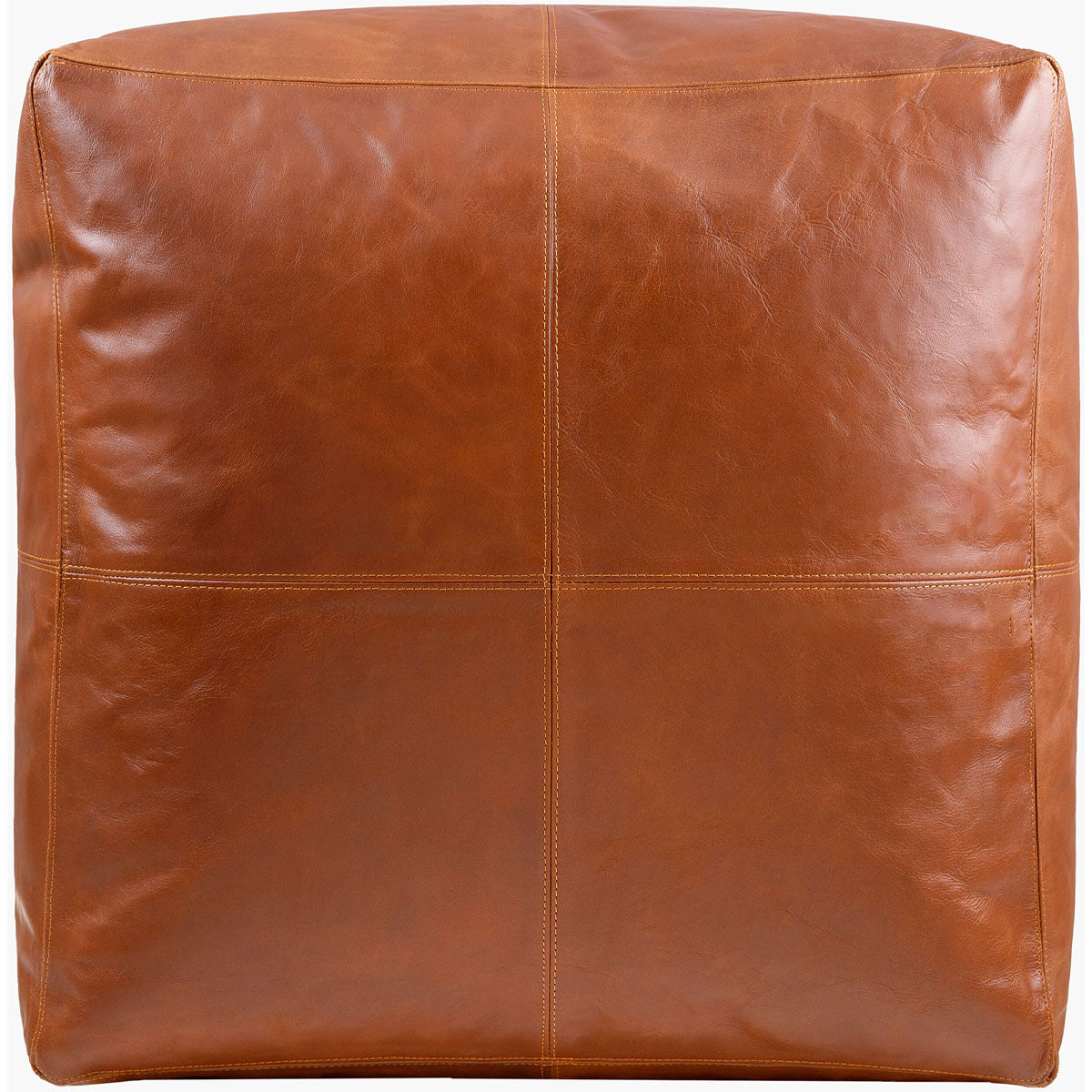 BARRINGTON LEATHER POUF