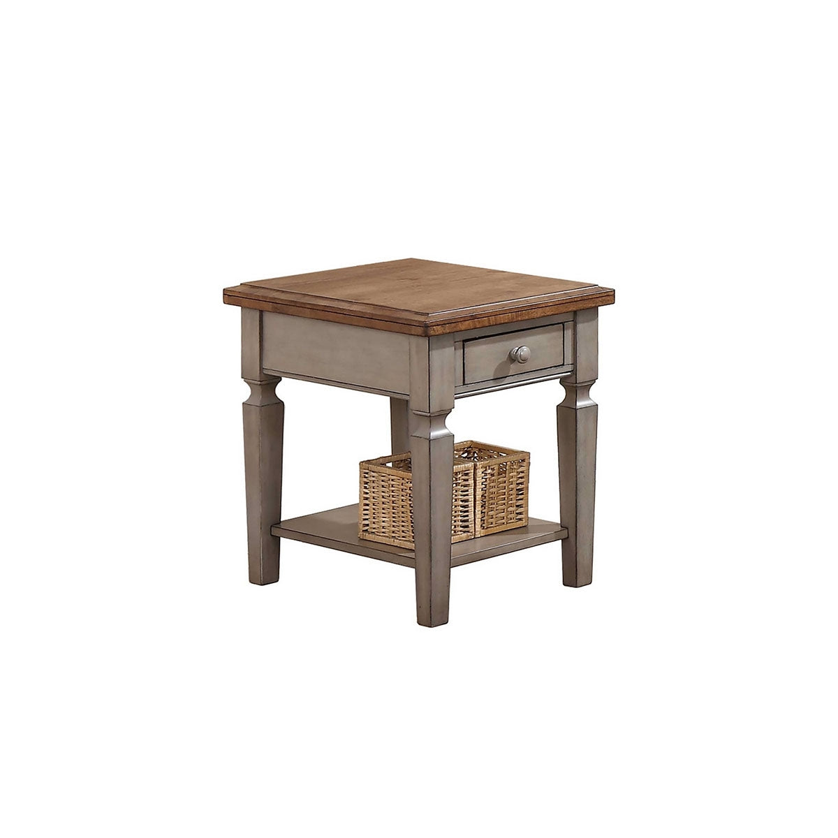 Barnwell 1-Drawer 18" End Table