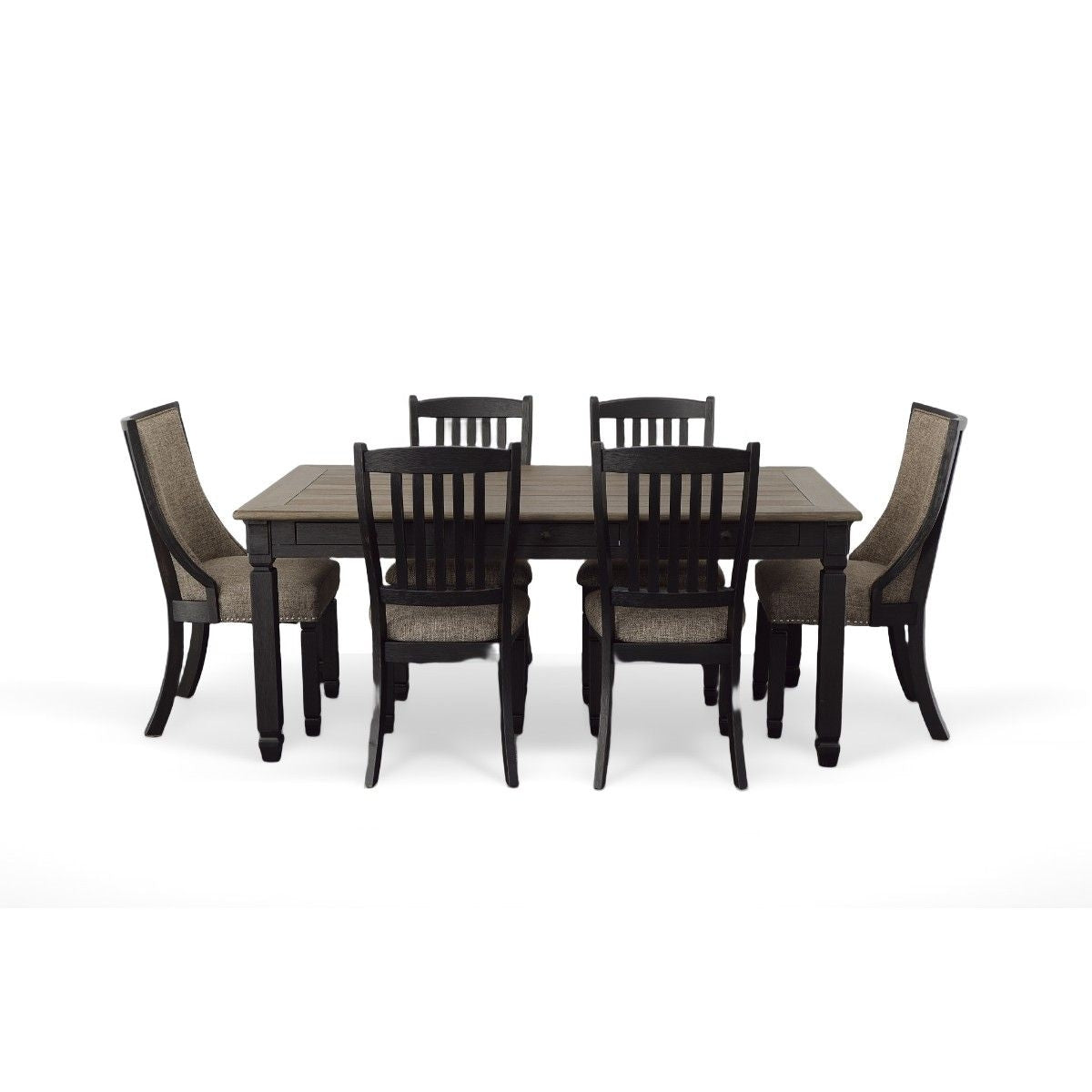 Antiquity Grey 7 Piece Dining Room Set
