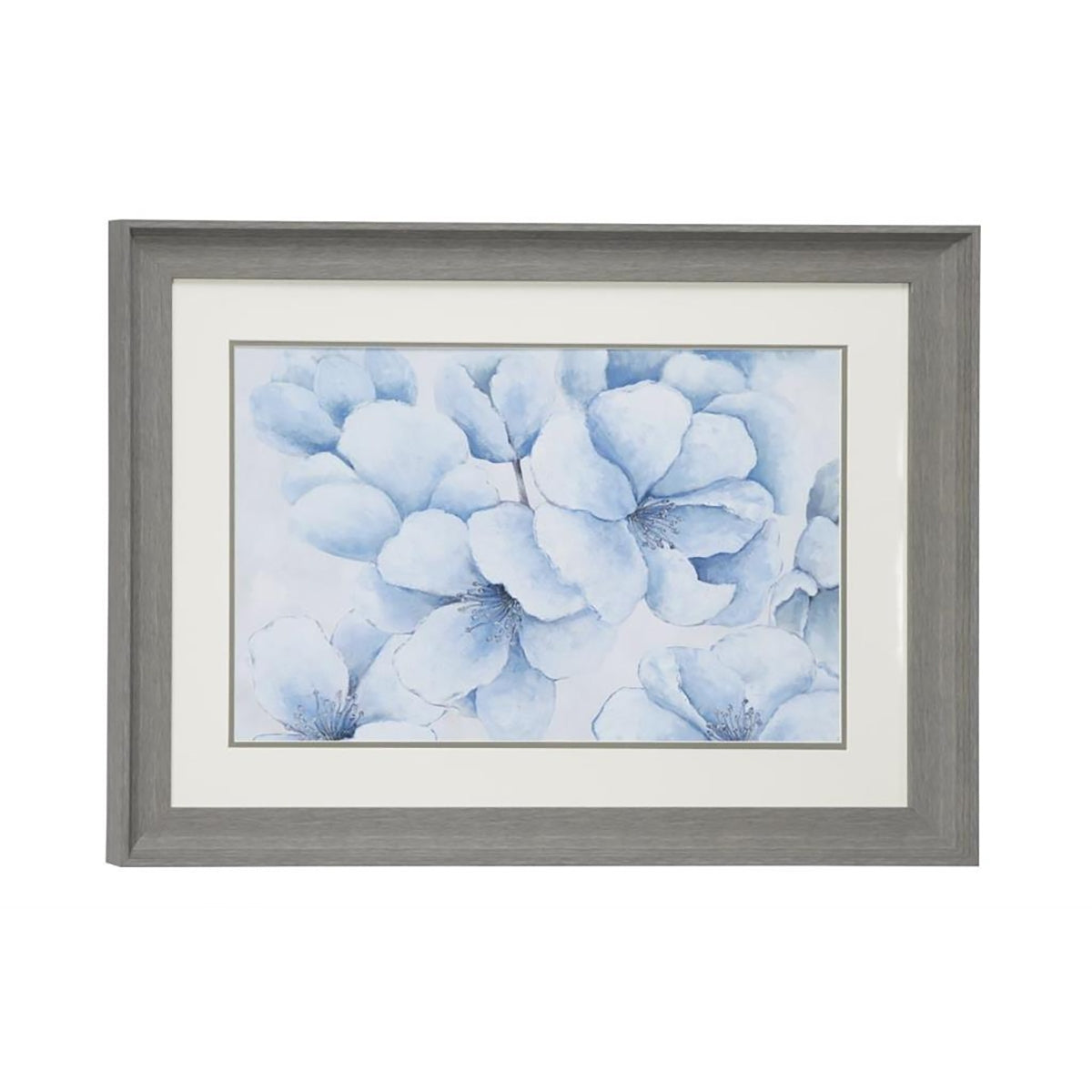BLUE FLOWERS PRINT