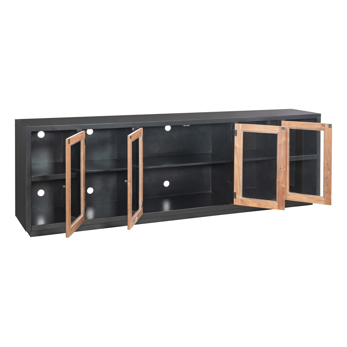 CHELSEA BLACK 96" CONSOLE
