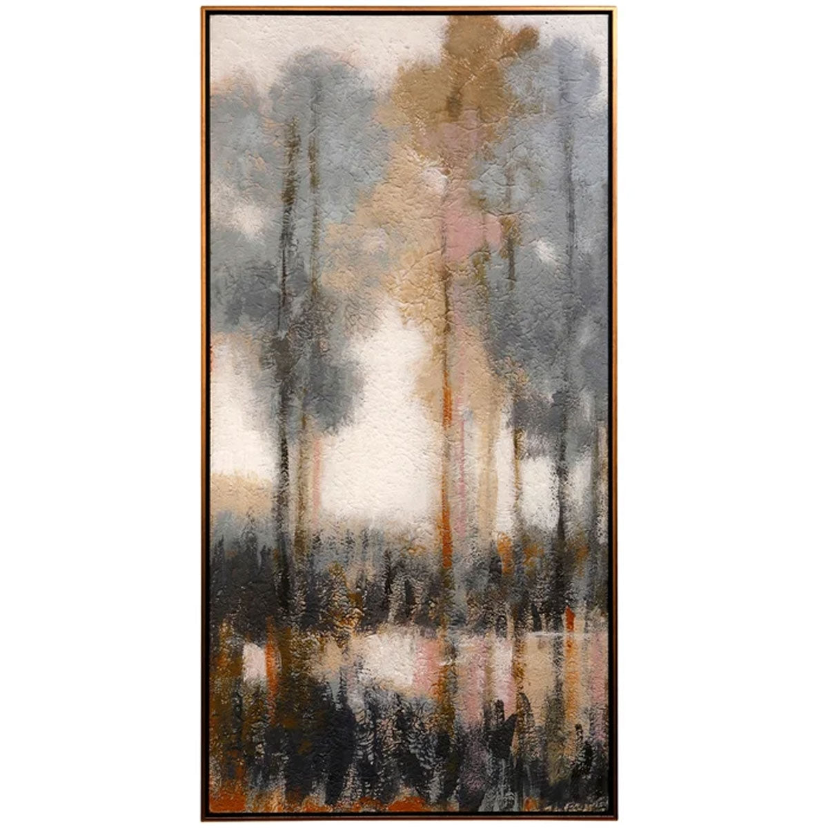 BLUSHING CREEK I TREE ART