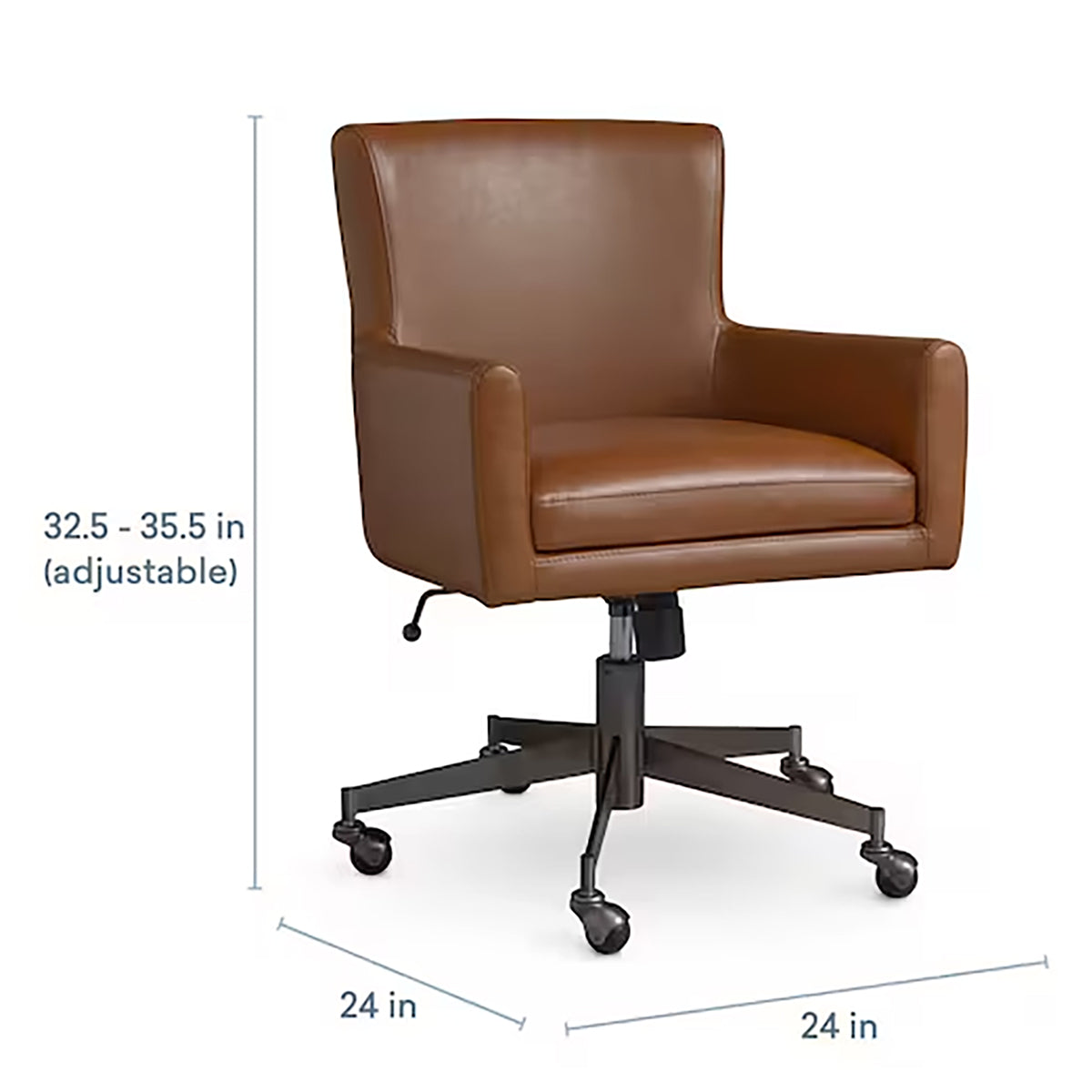 LYLES SADDLE OFFICE CHAIR
