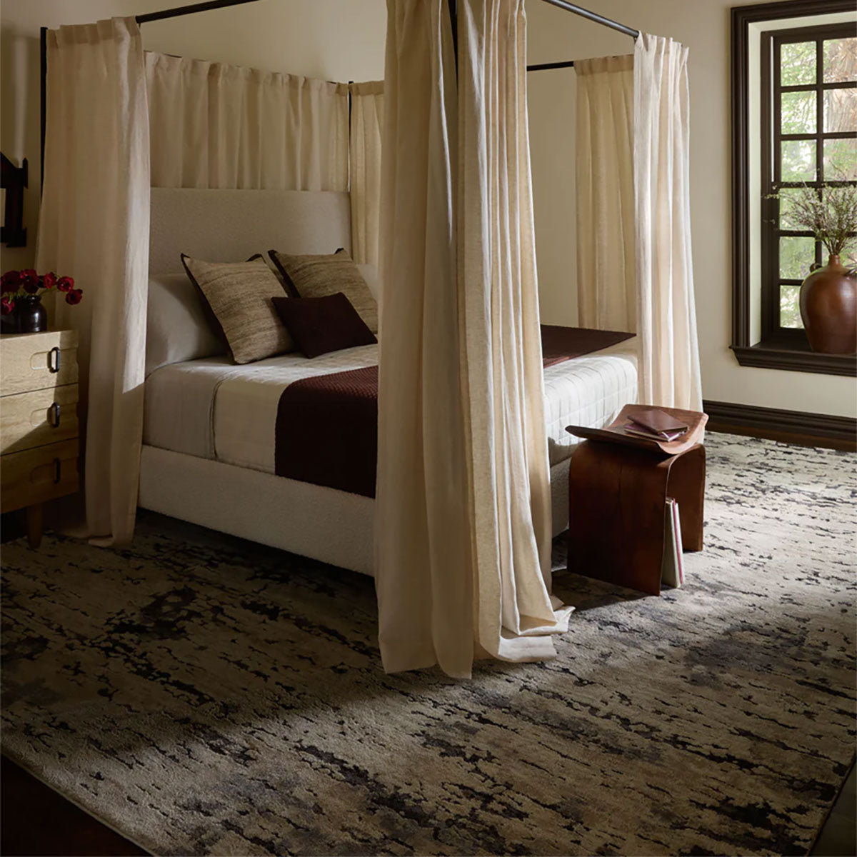 THEORY 8 TAU/GRY 5'3X7'8 RUG