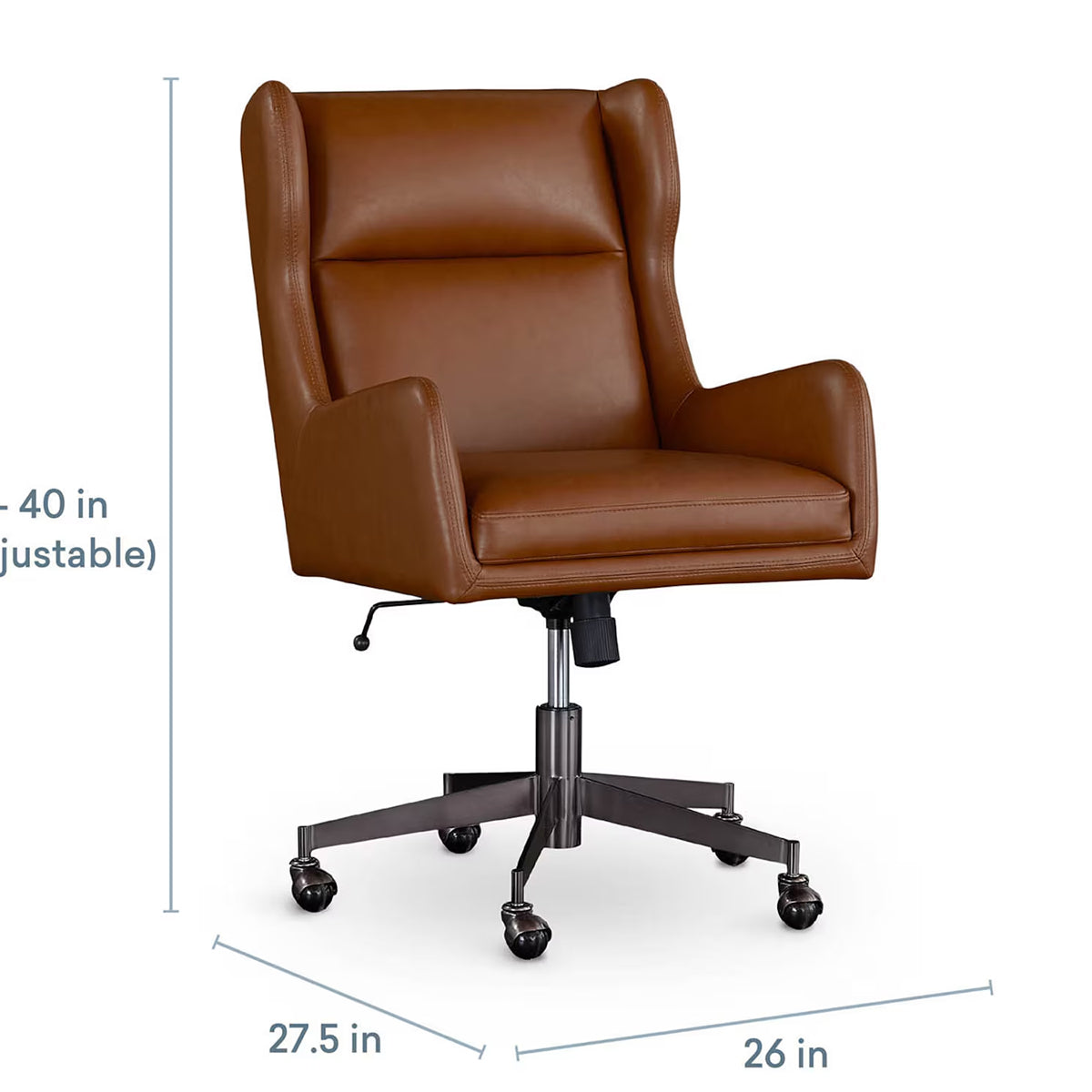 LINCOLN SADDLE OFFICE CHAIR
