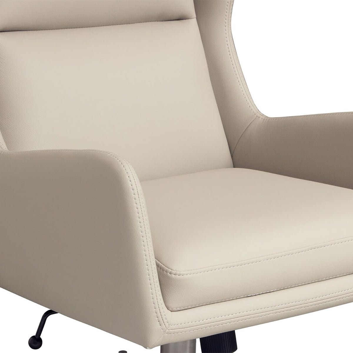 LINCOLN TAUPE OFFICE CHAIR