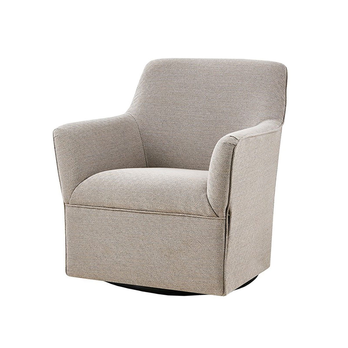 AUGUSTINE TAUPE SWIVEL GLIDER
