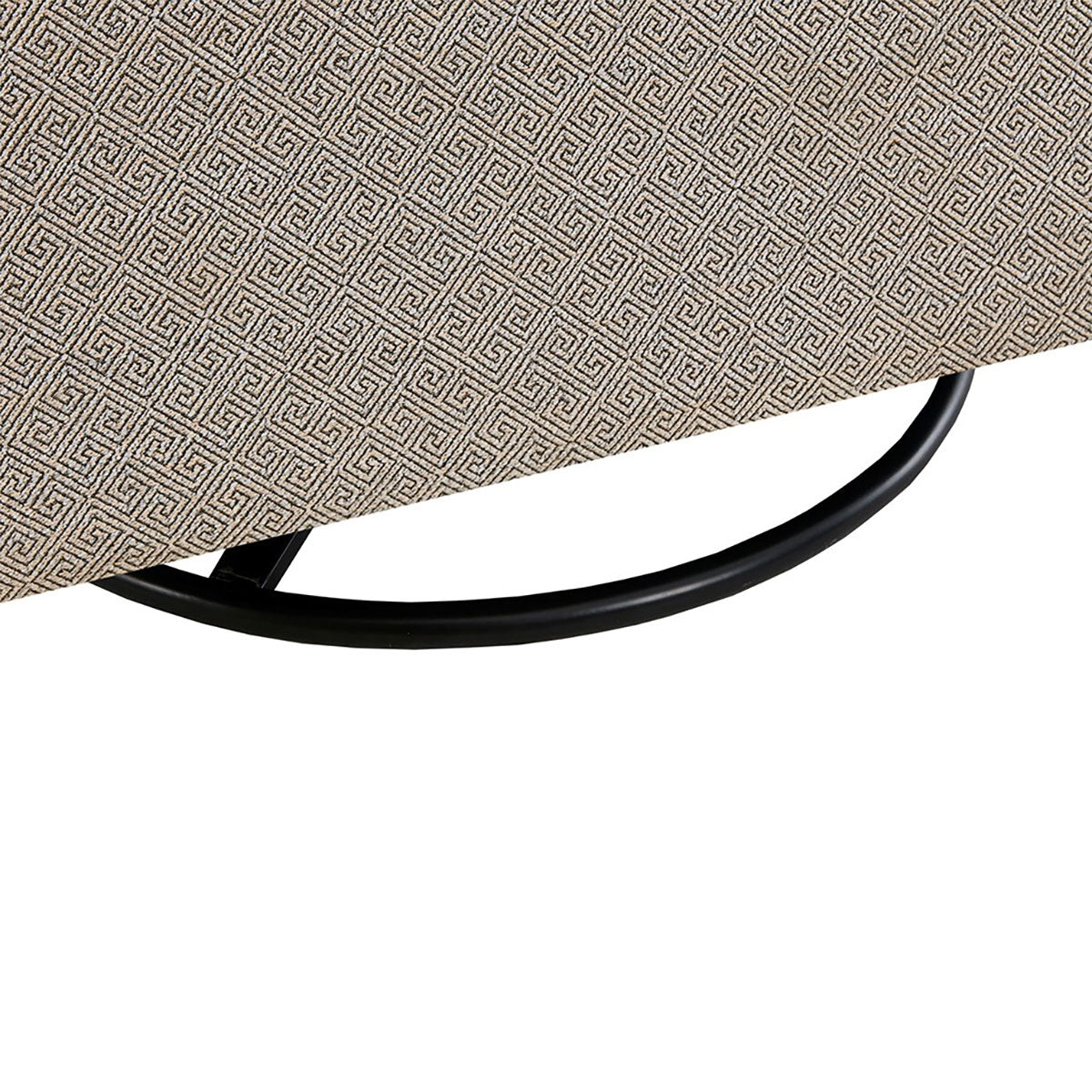 AUGUSTINE TAUPE SWIVEL GLIDER