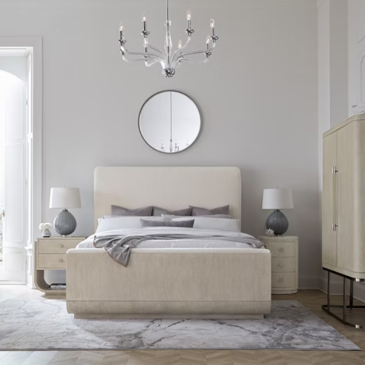 Modern Mood Two Drawer Nightstand