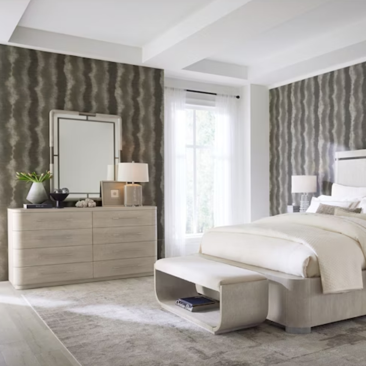 MODERN MOOD 8 DRAWER DRESSER