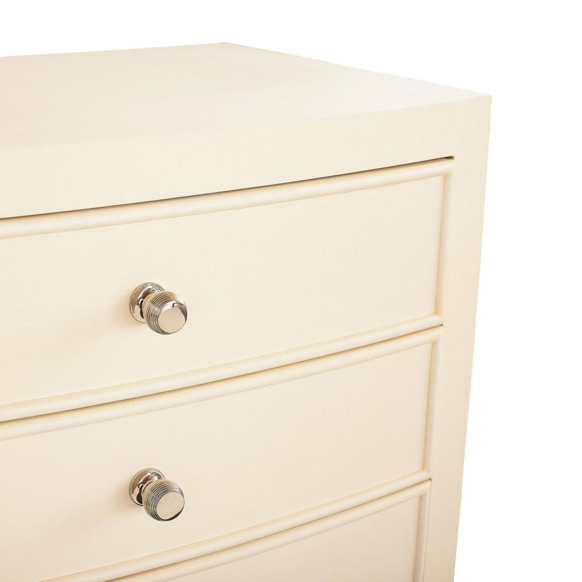 Newbury White 3drw Nightstand