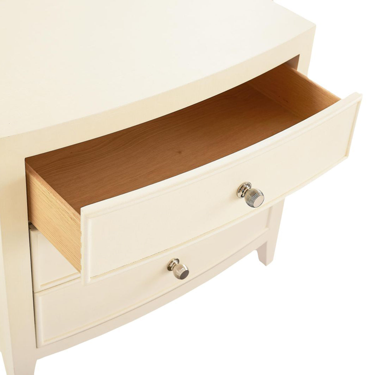Newbury White 3drw Nightstand