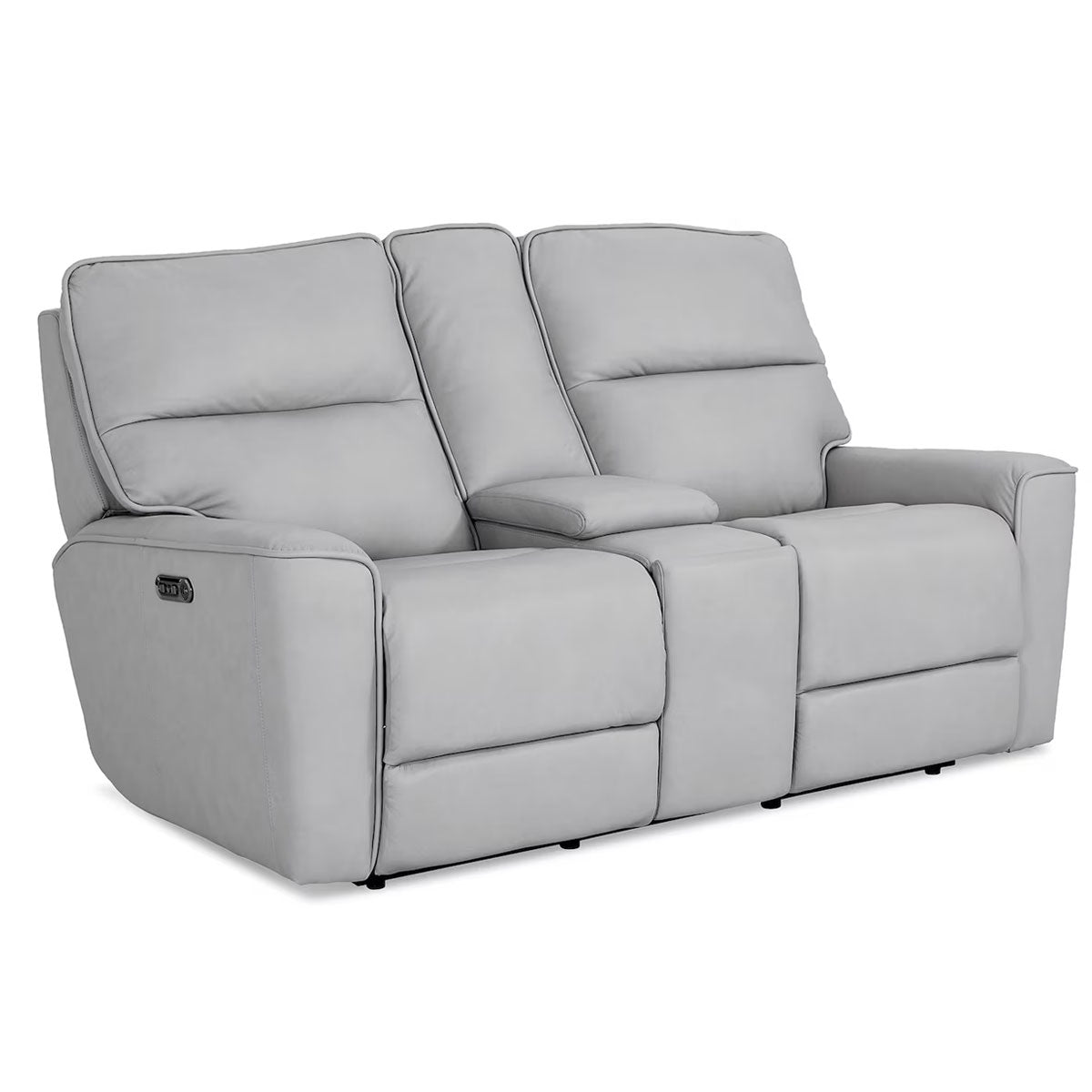 KENNETH MIST LOVESEAT W/POWER HEADREST