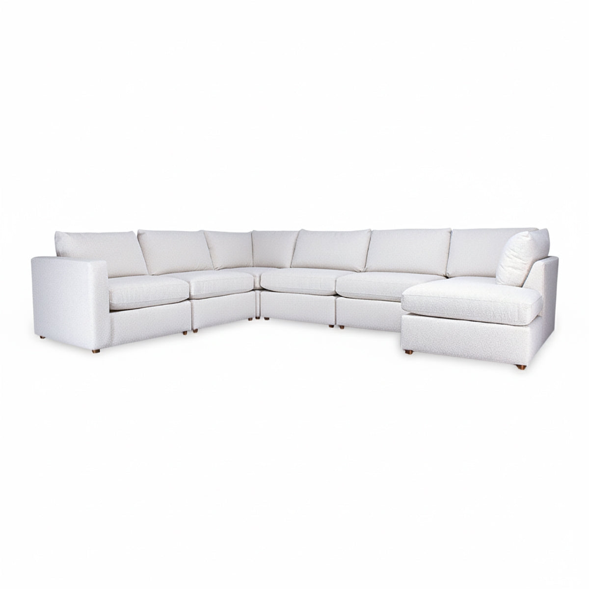 Beckham 6 Piece Sectional Sofa with Chaise