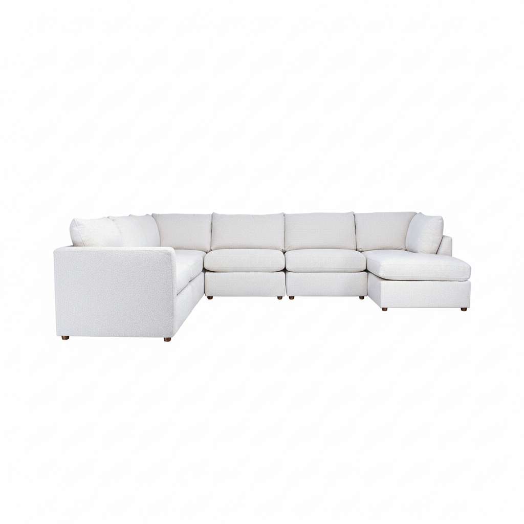 Beckham 6 Piece Sectional Sofa with Chaise