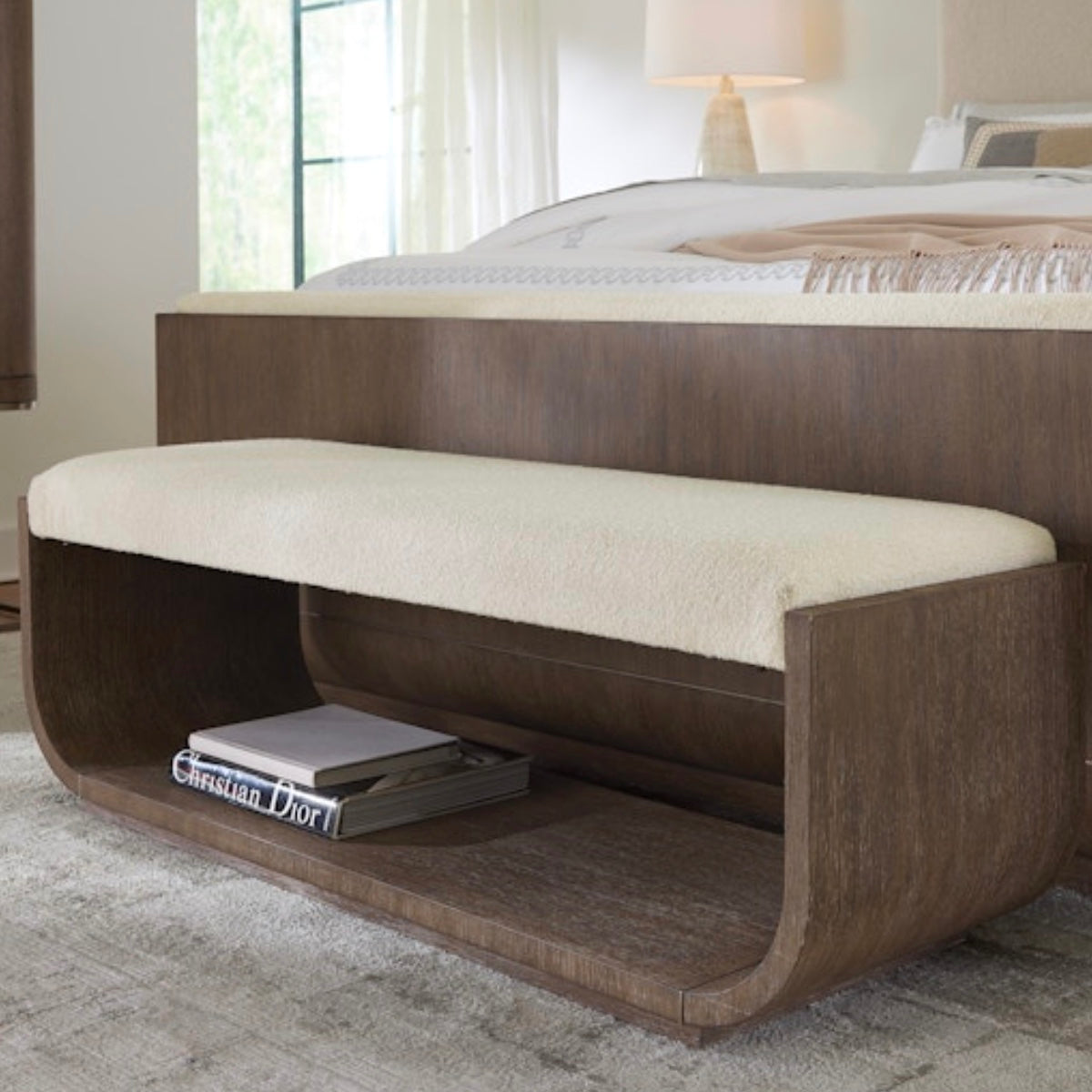 Modern Mood Drk Bed Bench