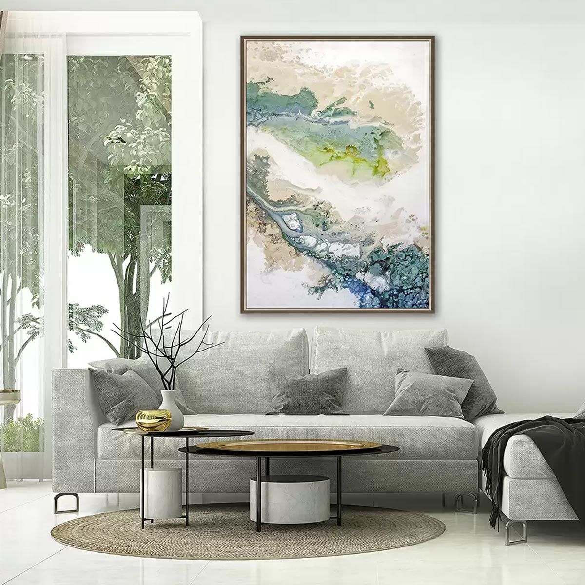 MINUTIAE OVERSIZED ABSTRACT