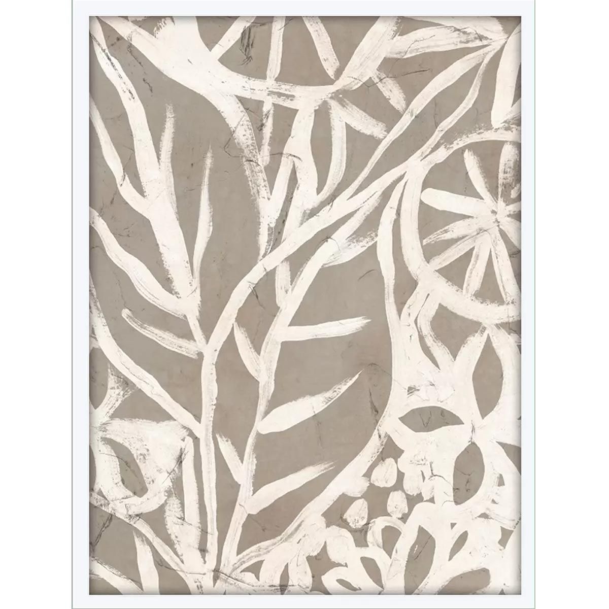 MUDCLOTH FOLIAGE I ART