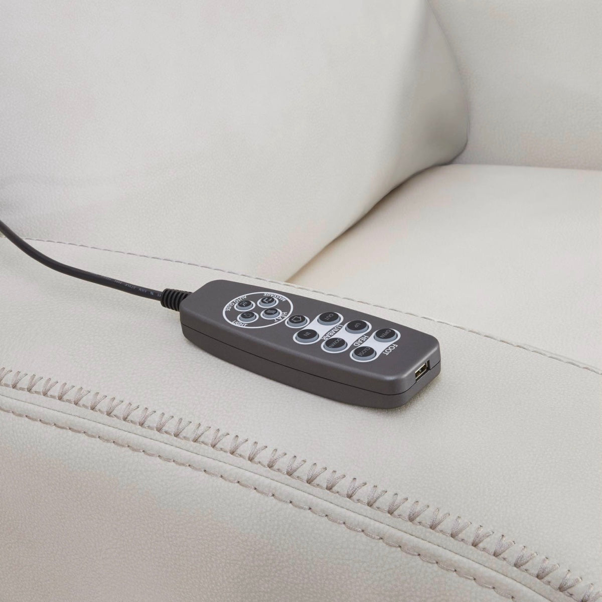 ARMSTRONG BUFF GLIDER RECLINER WITH HEAT/MASSAGE