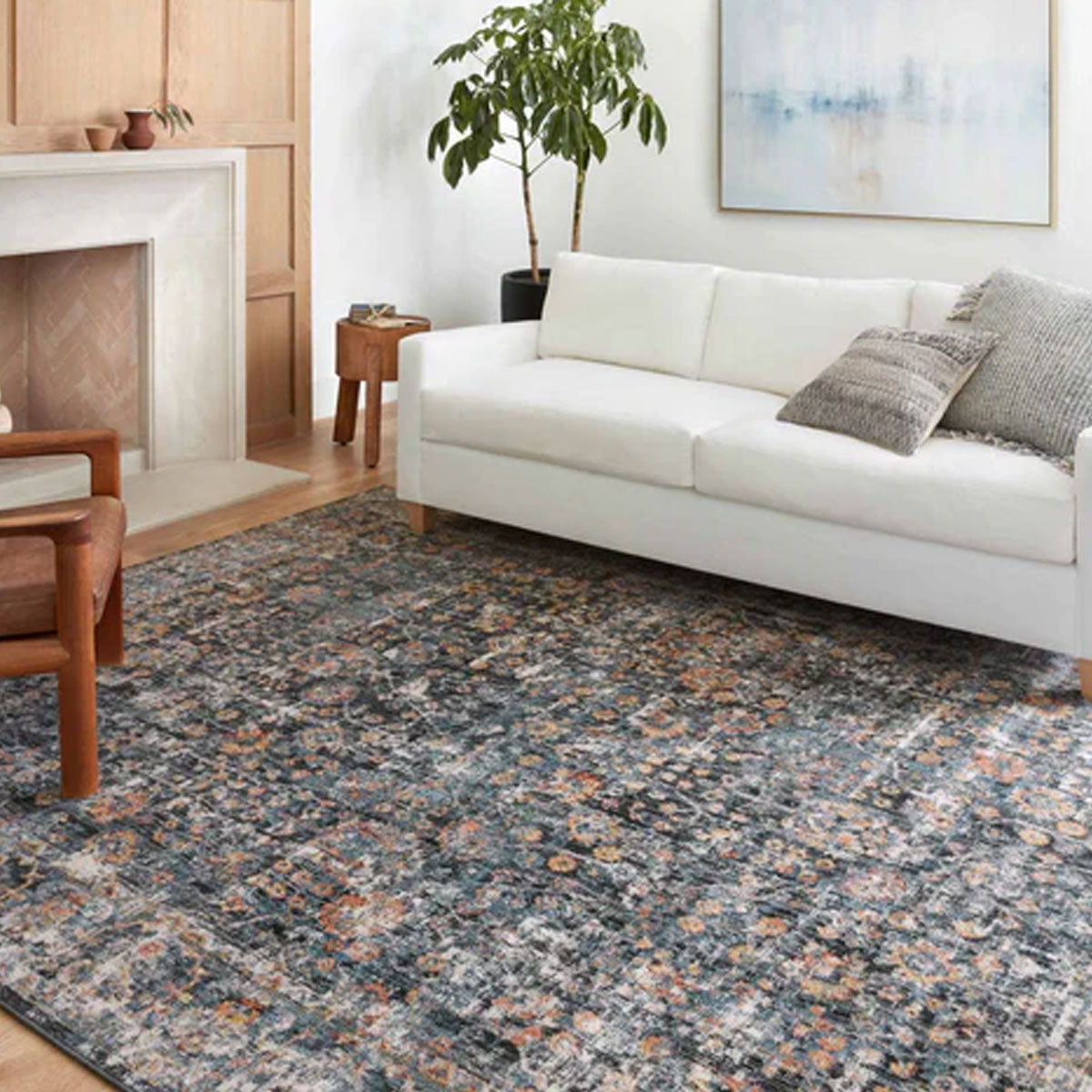 CASSANDRA 05 BLUE/MULTI 5'3X7'9