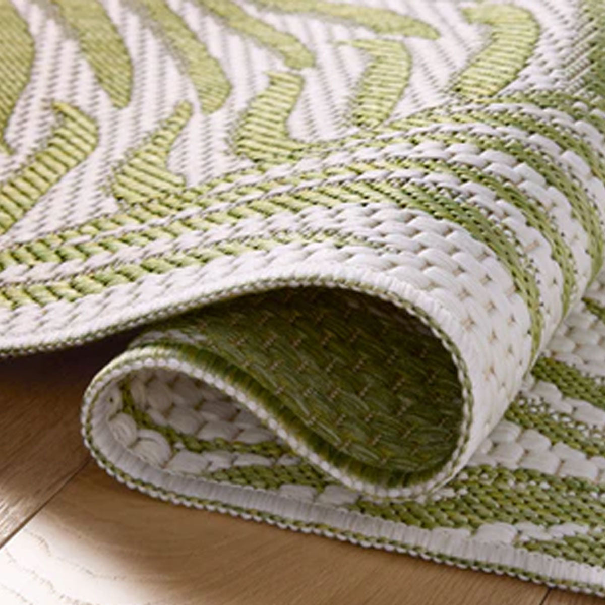 EASTON 06 IVORY/GREEN 5'3X7'6 RUG