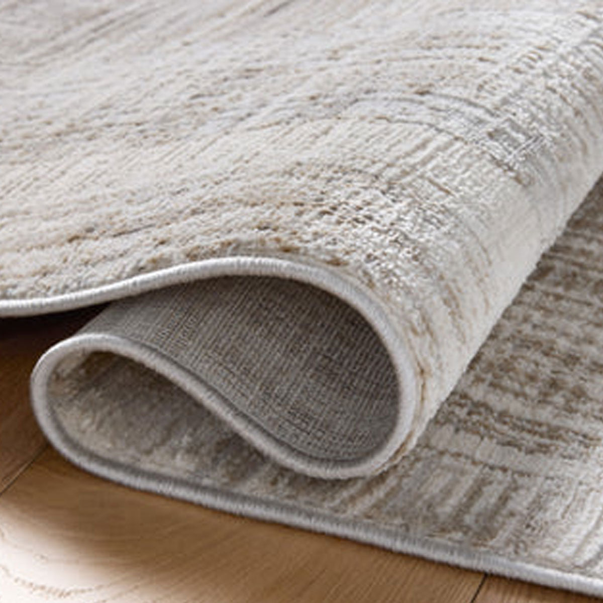 HOLLIS 02 PEBBLE/IVORY 5'3X7'6 RUG