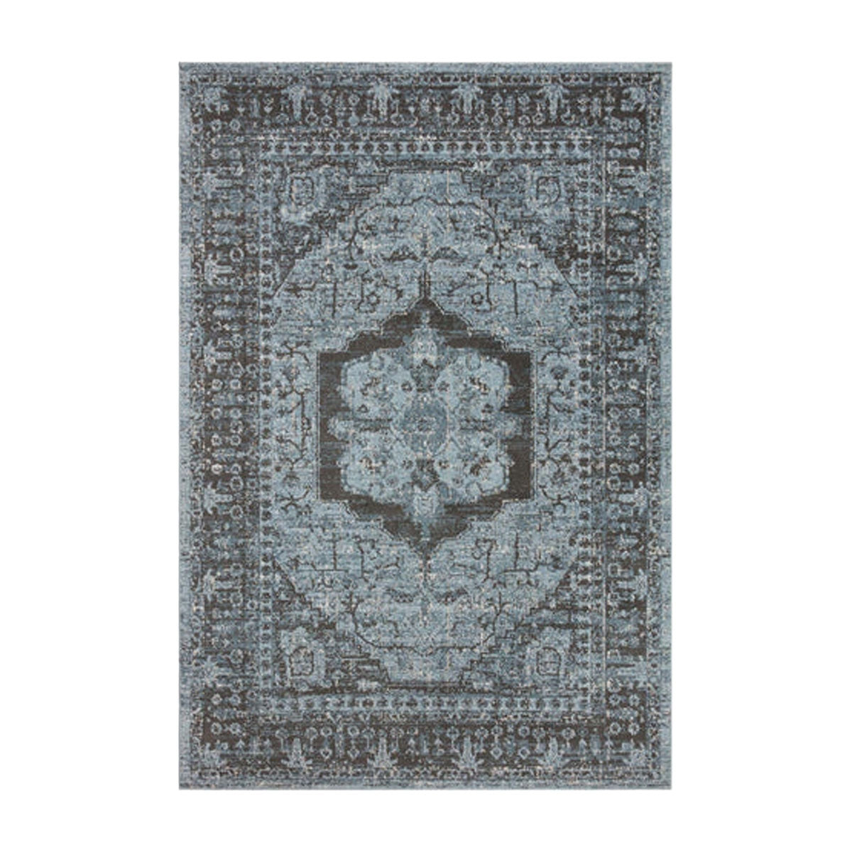 ODETTE 8 SKY/CHARCOAL 5'3X7'9 RUG