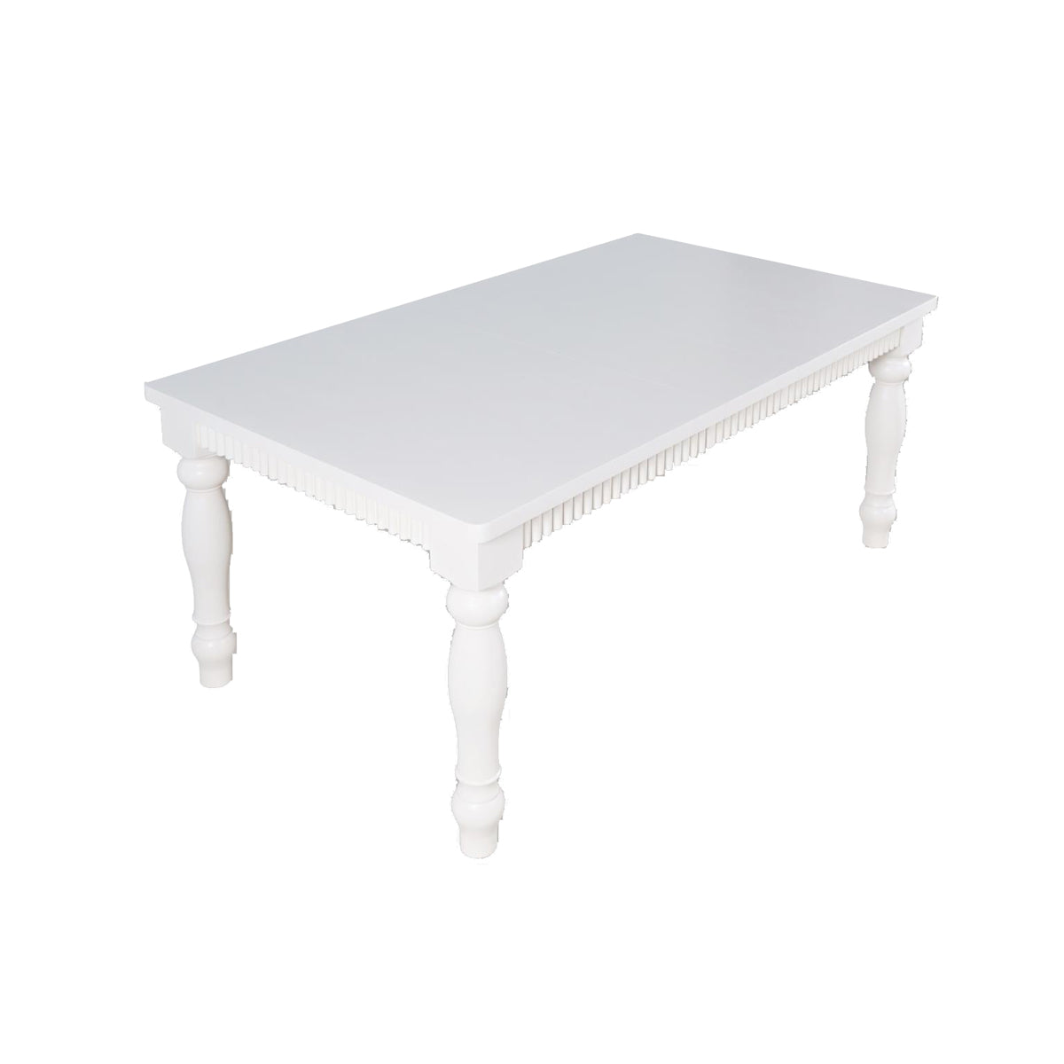WESTPORT 7PC WHT EXT DIN SET