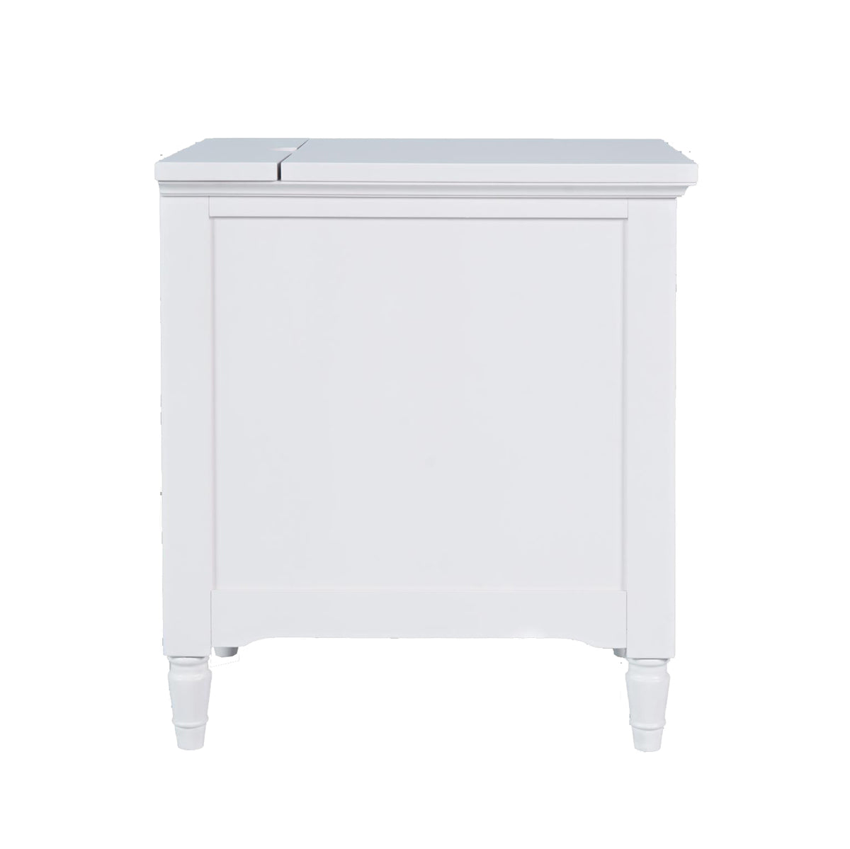 WESTPORT POWER CHAIRSIDE WHITE TABLE