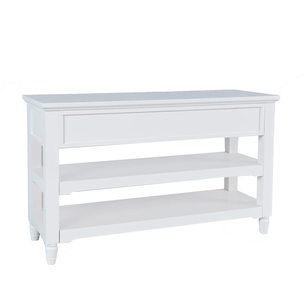 WESTPORT WHITE SOFA TABLE