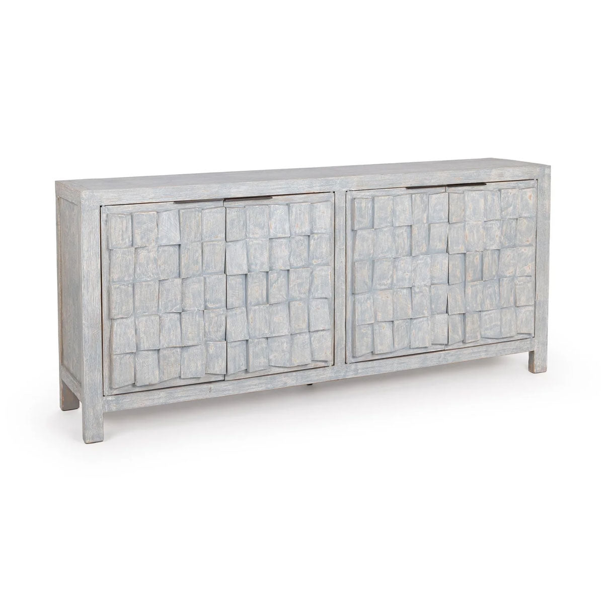 GAMA 4DR CABINET-BLUE WASH