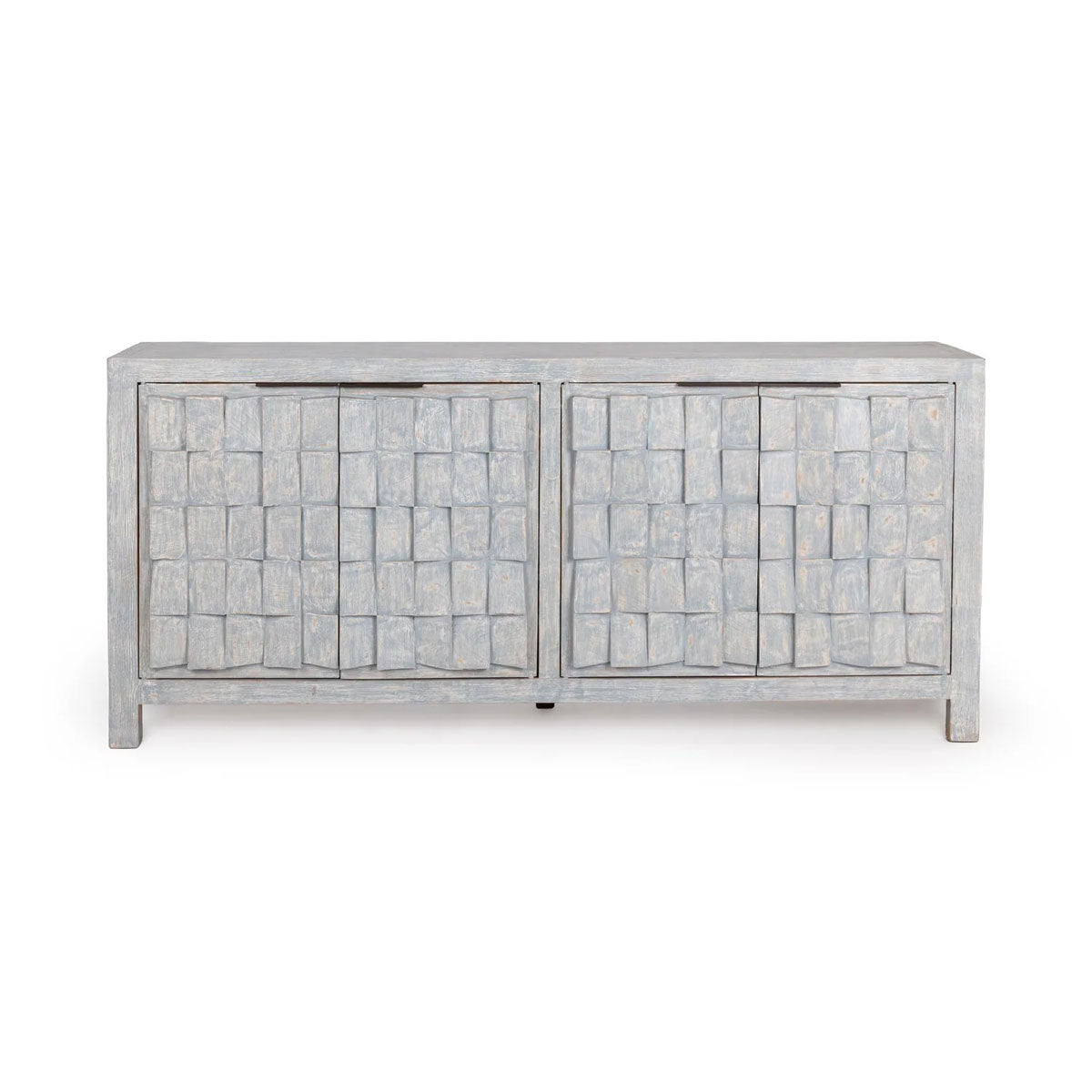 GAMA 4DR CABINET-BLUE WASH
