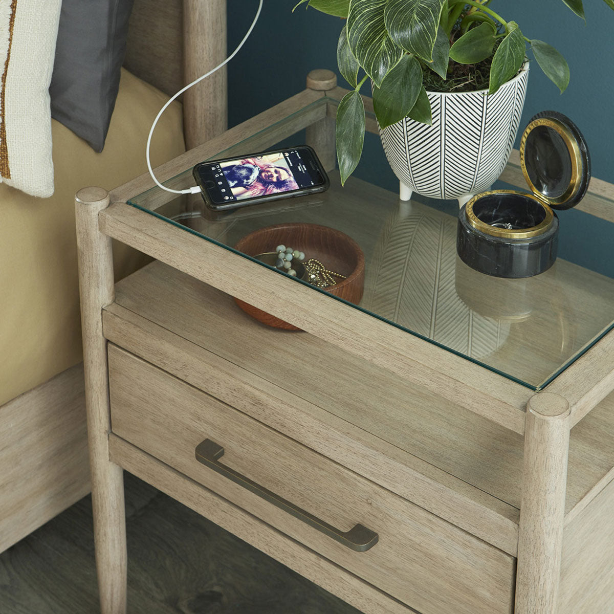 Shiloh 1drw Nightstand