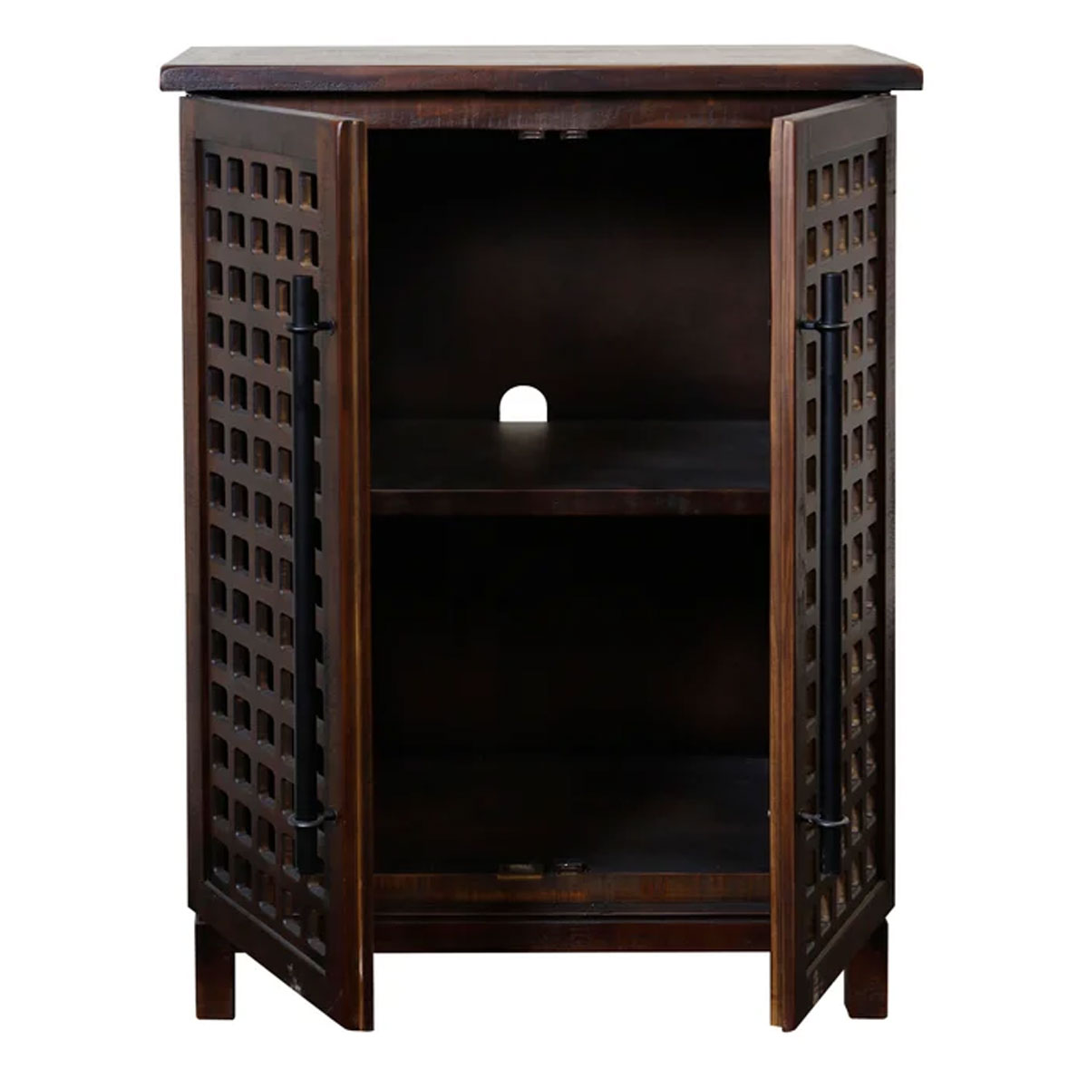 TWO DOOR TALL CABINET