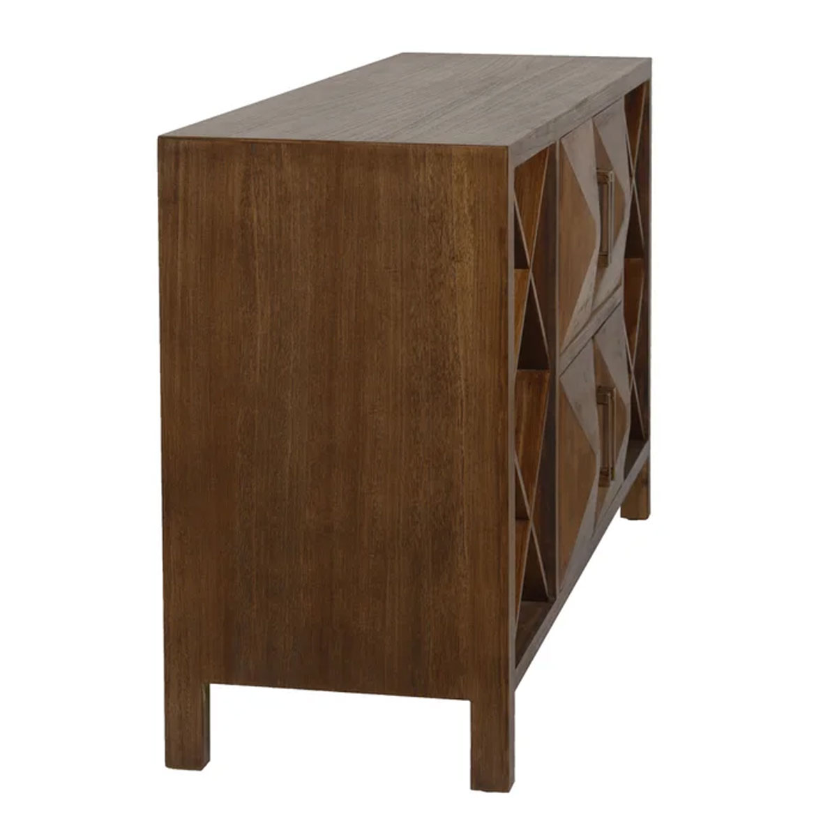 4DR BUFFET W/ WINE BOTTLE STOR